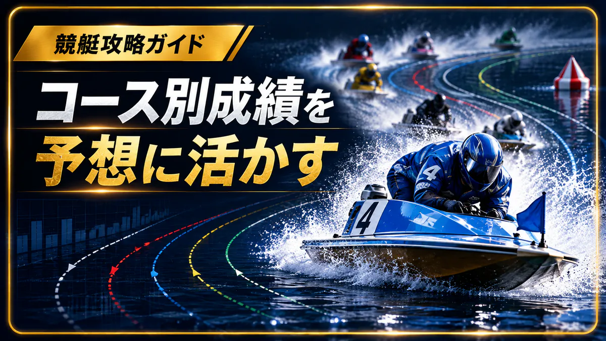 選手のコース別成績を予想に活かす方法