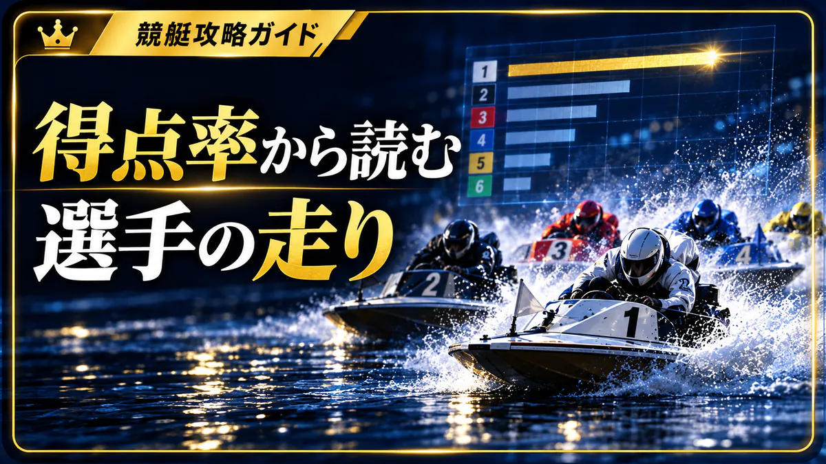 得点率状況から選手の走りを読む方法