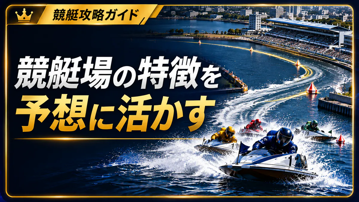 競艇場ごとの特徴を予想に活かす方法